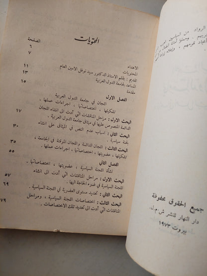 اللجنة السياسية لجامعة الدول العربية / اروى طاهر رضوان