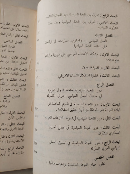 اللجنة السياسية لجامعة الدول العربية / اروى طاهر رضوان