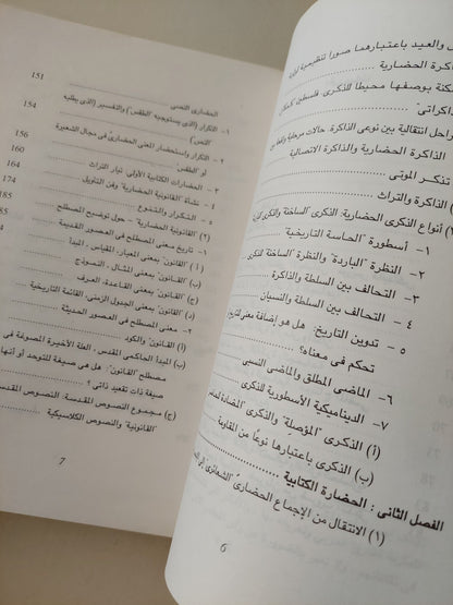 الذاكرة الحضارية : الكتابة والذكرى والهوية السياسية فى الحضارات الكبرى الأولى / يان أسمن