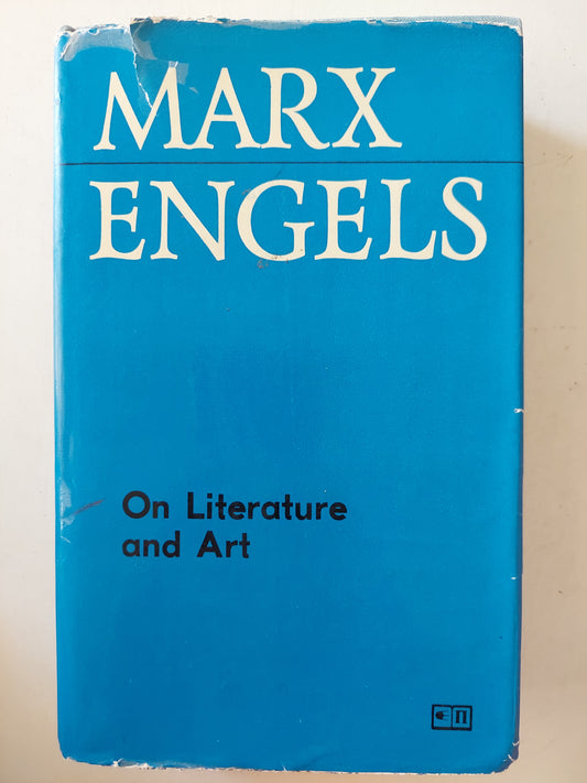 On Literature and Art / Marx - Engels هارد كفر / دار التقدم - موسكو