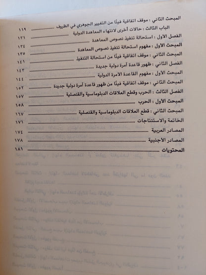 إنهاء المعاهدات الدولية / بشار سبعاوى إبراهيم