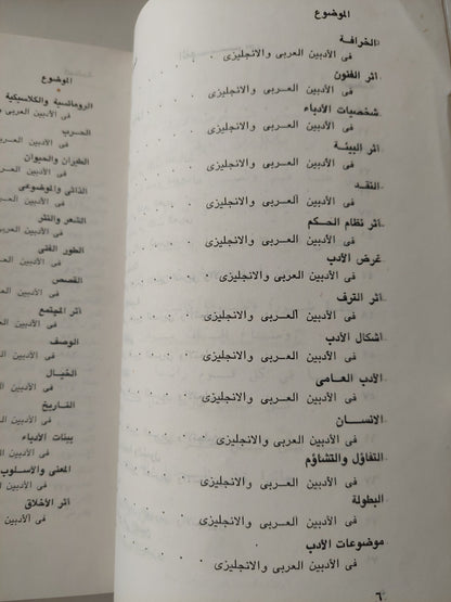 فى الأدب المقارن ومقالات أخرى / فخرى أبو السعود