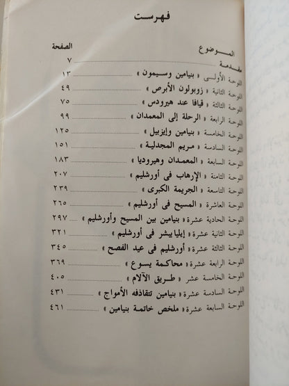 لوحات من نهاية أورشليم مع إهداء خاص من المؤلف سمير الهضيبي