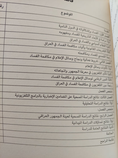 التلفزيون والفساد – دور التلفزيون في مكافحة الفساد / مجاشع محمد على