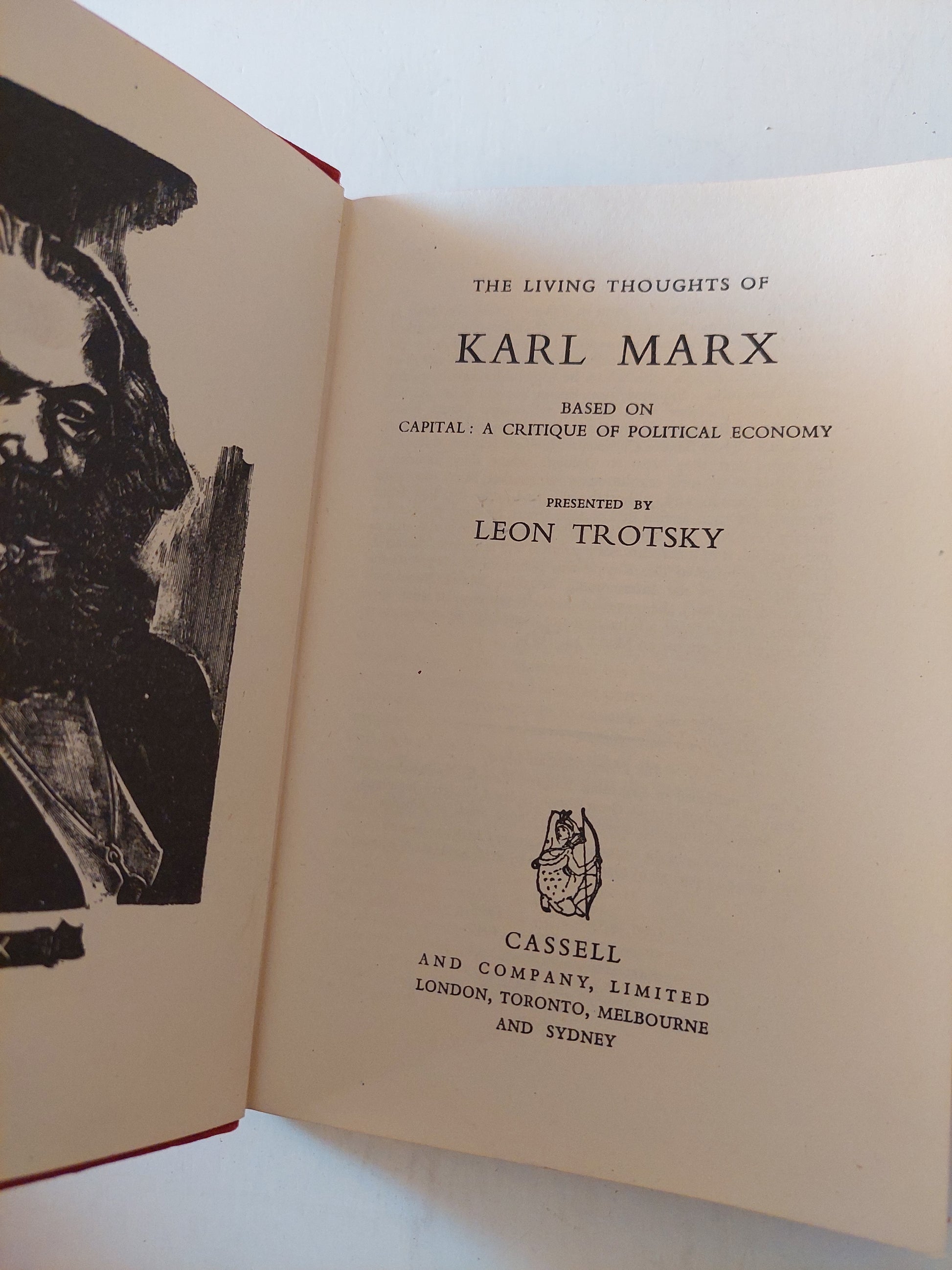 The Living Thoughts Of Karl Marx / Leon Trotsky هارد كفر