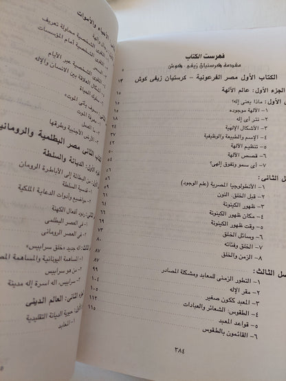 الالهة والناس فى مصر من 300 قبل الميلاد الى 395 ميلاديا / فرانسواز دونان - كريستيان زفى كوش