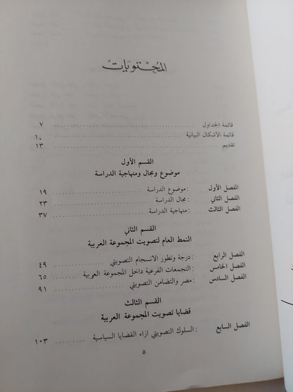 السلوك التصويتى للمجموعة العربية فى الجمعية العامة للأمم المتحدة مع إهداء خاص من المؤلف هدى عبد العزيز صلاح