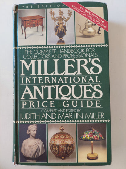 Miller's international antiques price guide - مجلد ضخم هارد كفر / قطع كبير ملحق بالصور