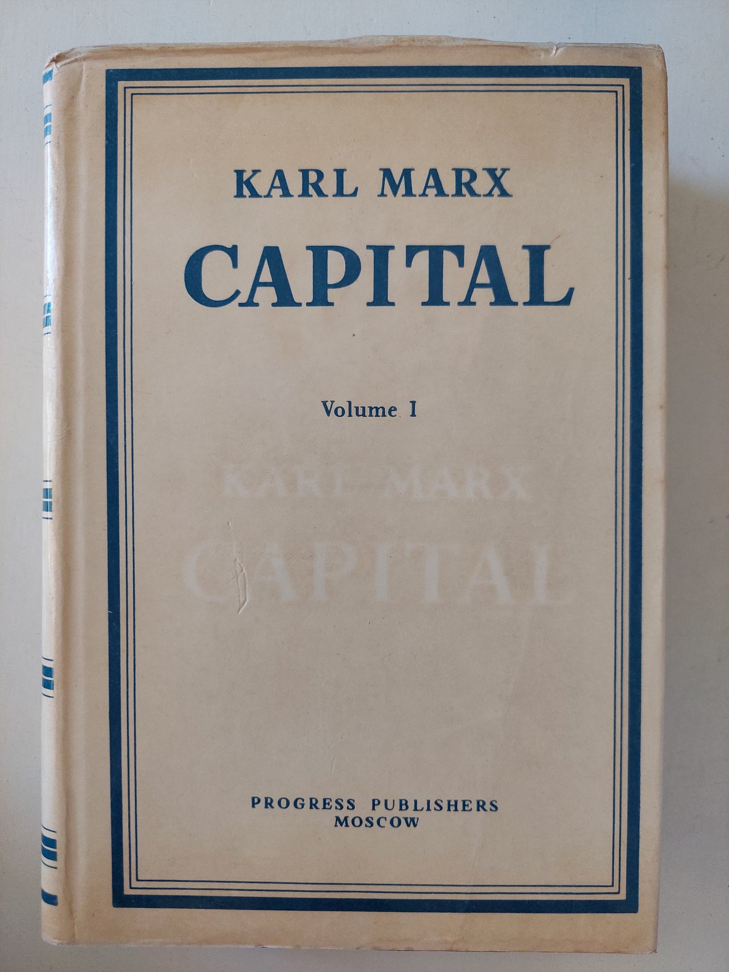 Capital – Karl Marx (3 Volume set) - ٣ أجزاء / هارد كفر - دار التقدم / موسكو ١٩٧١