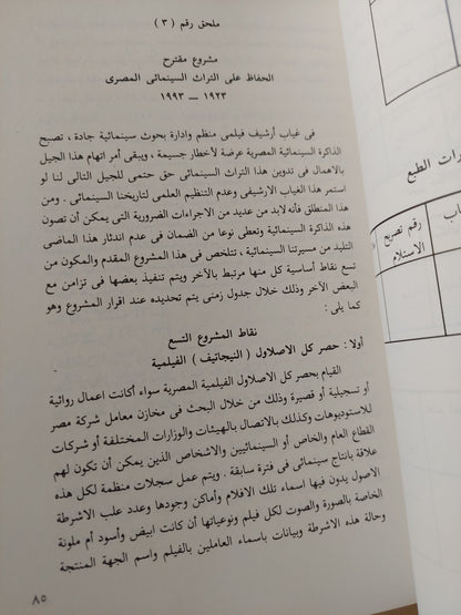 أوراق فى مشكلات إعادة التأريخ للسينما المصرية