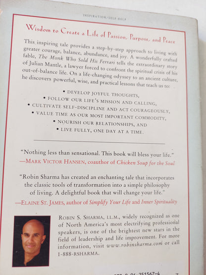 The Monk Who Sold His Ferrari: A Fable About Fulfilling Your Dreams & Reaching Your Destiny / Robin S Sharma