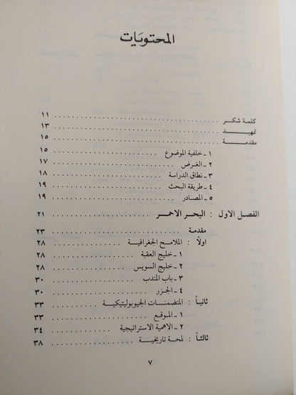 البحر الأحمر والصراع العربى - الإسرائيلي .. التنافس بين استراتيجيتن / عبدالله عبد المحسن السلطان