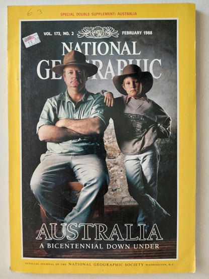 National Geographic .. vol 173 no.2 .. February 1988