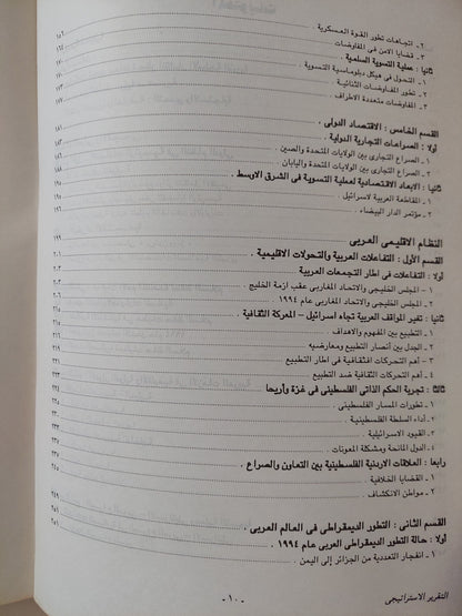 التقرير الإستراتيجى العربى 1993 - قطع كبير