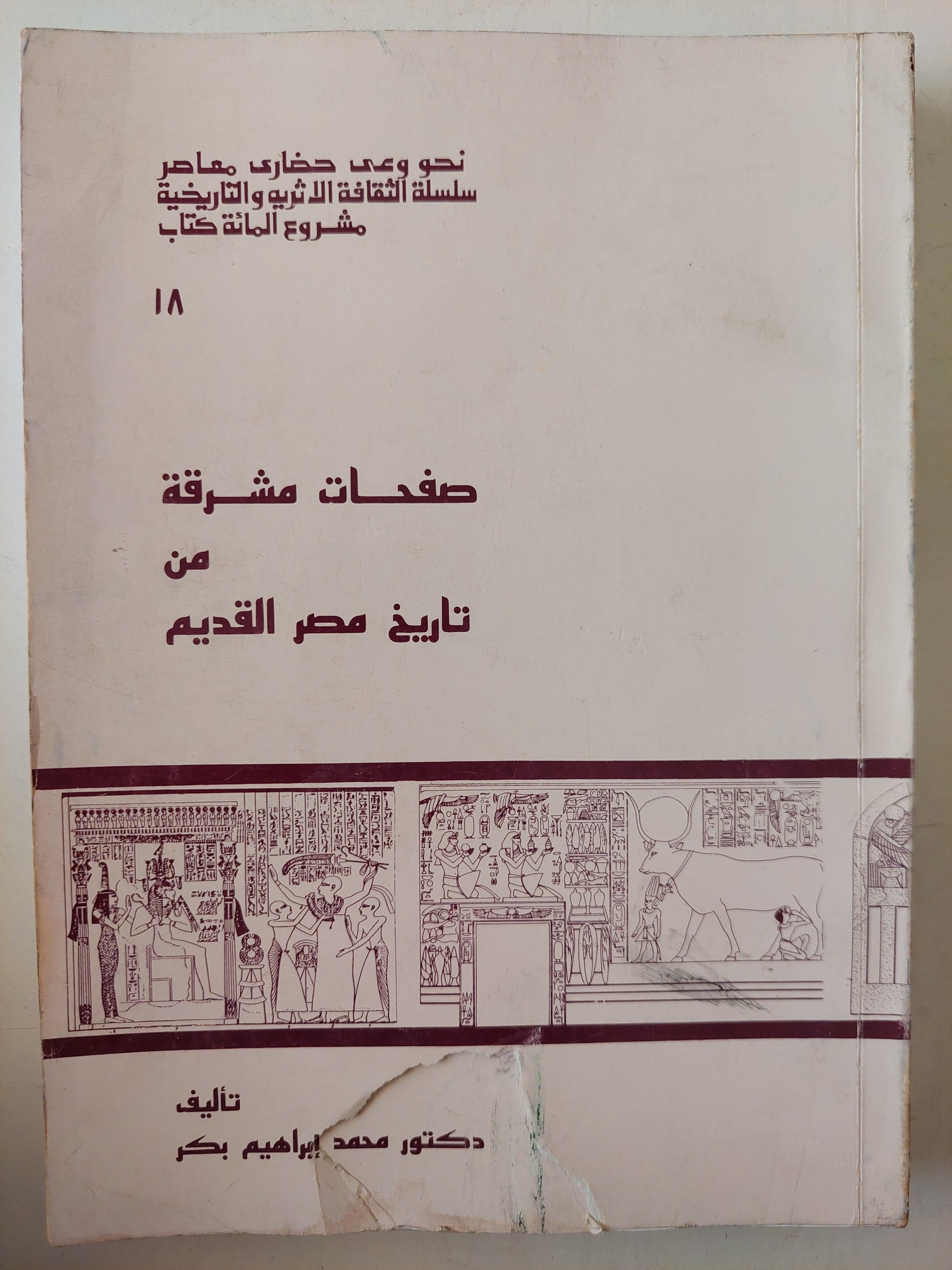 صفحات مشرقة من تاريخ مصر القديم / محمد إبراهيم بكر - ملحق بالصور