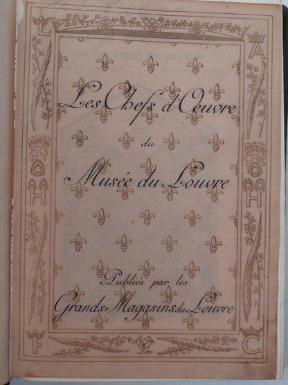 Les Chefs D'Oeuvre du Musee du Louvre - هارد كفر ملحق بالصور/ قطع كبير