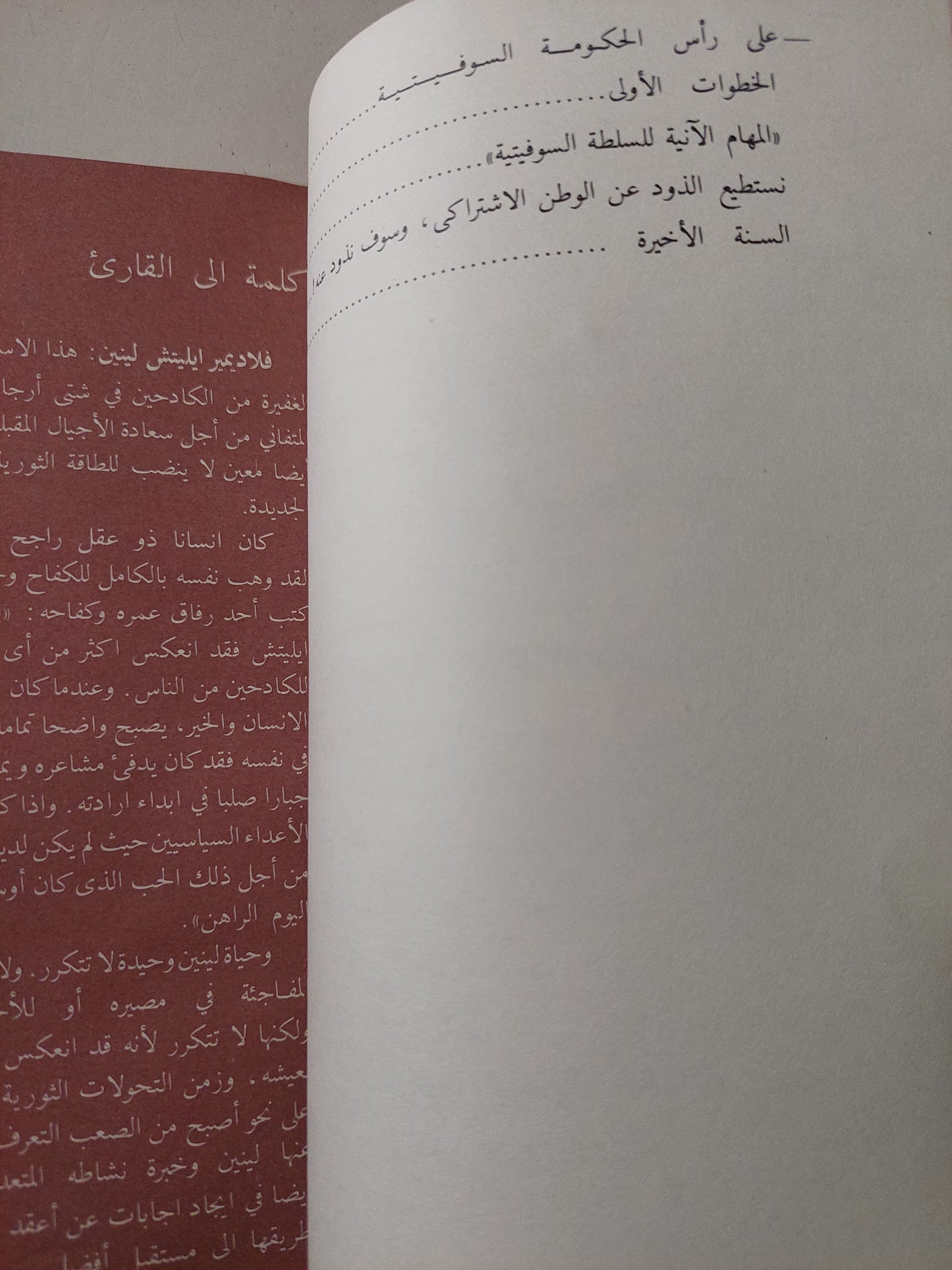 صفحات من حياة فلاديمير ايليتش لينين / سفيتلانا مارتينشوك ويورى اكسيوتين - ملحق بالصور ١٩٨٧