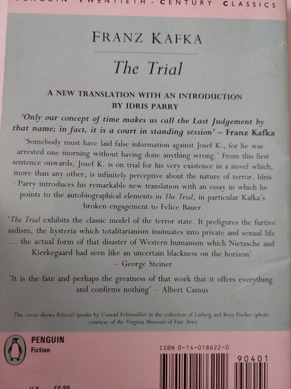 The Trial / Franz Kafka