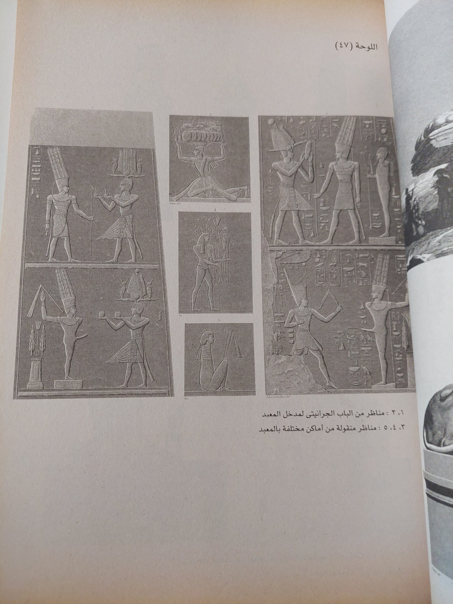 موسوعة وصف مصر .. الجزء السابع عشر لوحات الدولة القديمة - قطع كبير ملحق بالصور