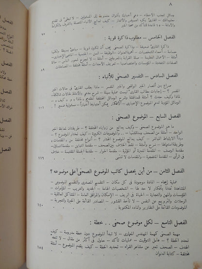 من الخبر إلى الموضوع الصحفى / جلال الدين الحمامصى - هارد كفر ١٩٦٥