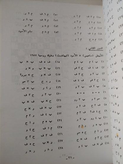 مجلة عالم الشطرنج .. العدد 18 يوليو 1988