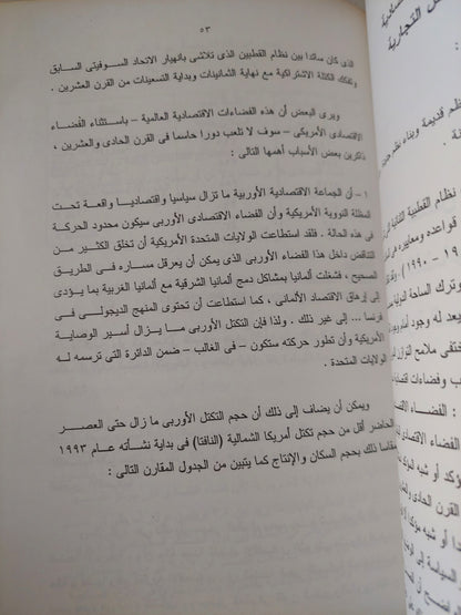 نظرية الفضاءات الإقتصادية ( الأبعاد الجيو - إقتصادية ) / سيد البواب