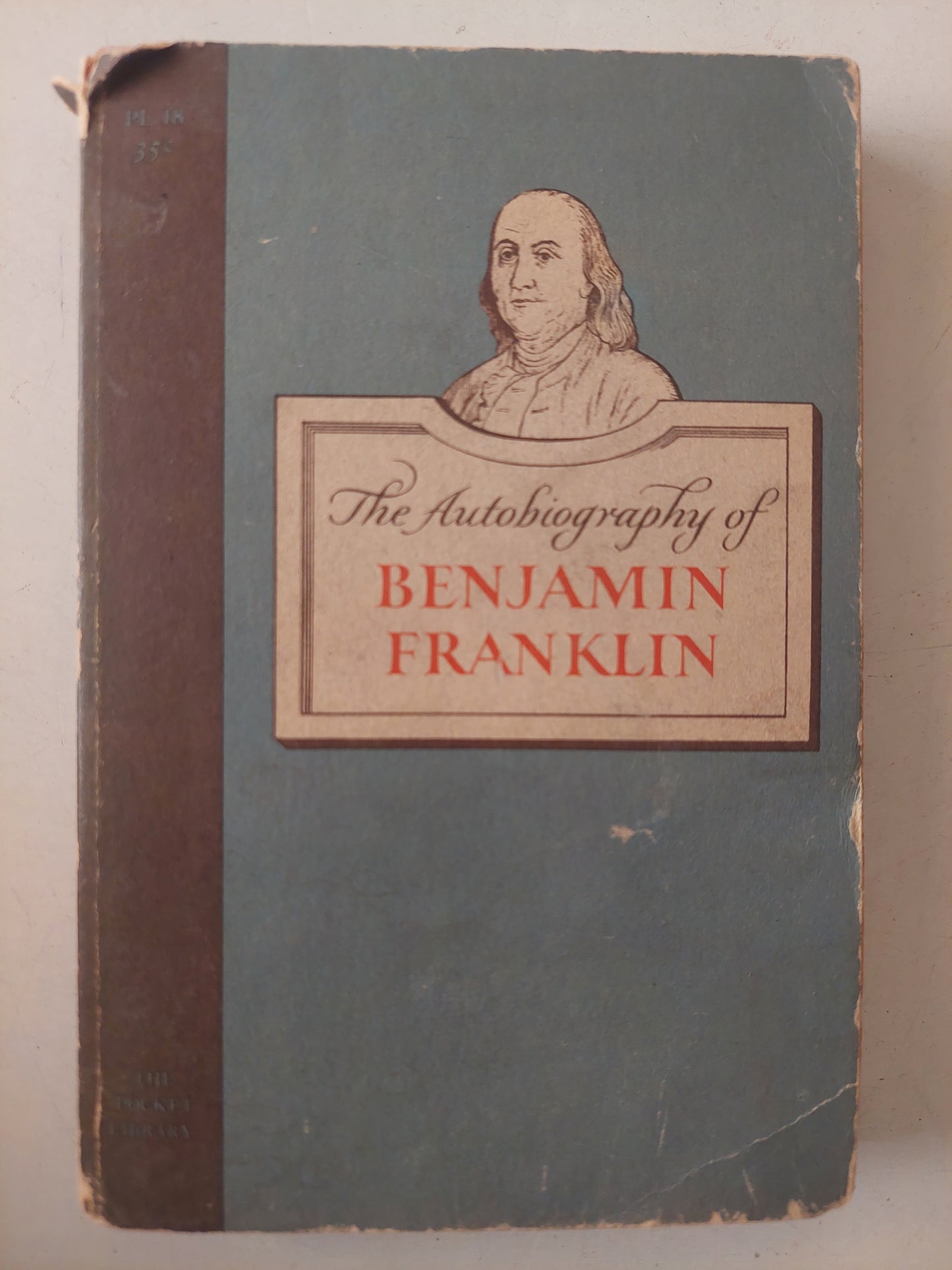 The autobiography of Benjamin Franklin - طبعة ١٩٥٤