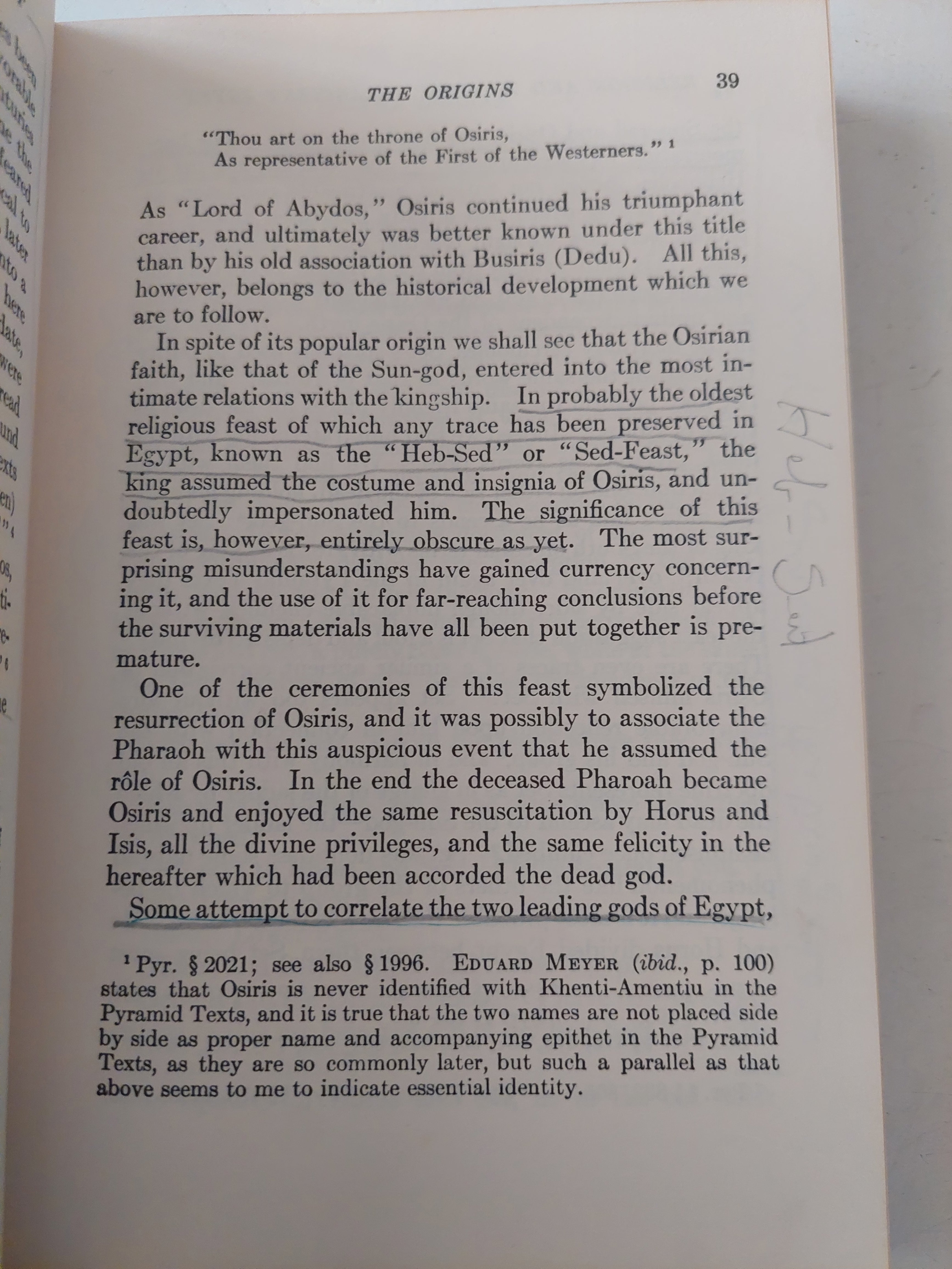 Development of religion and thought in Ancient Egypt / James H. Breasted