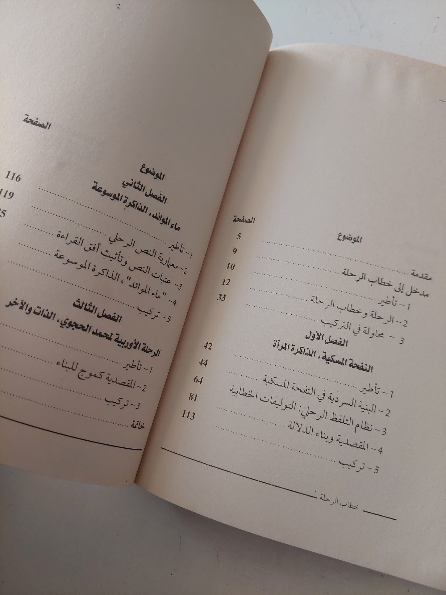 خطاب الرحلة .. الذاكرة واليات غنتاج الدلالة / سعيد جبار