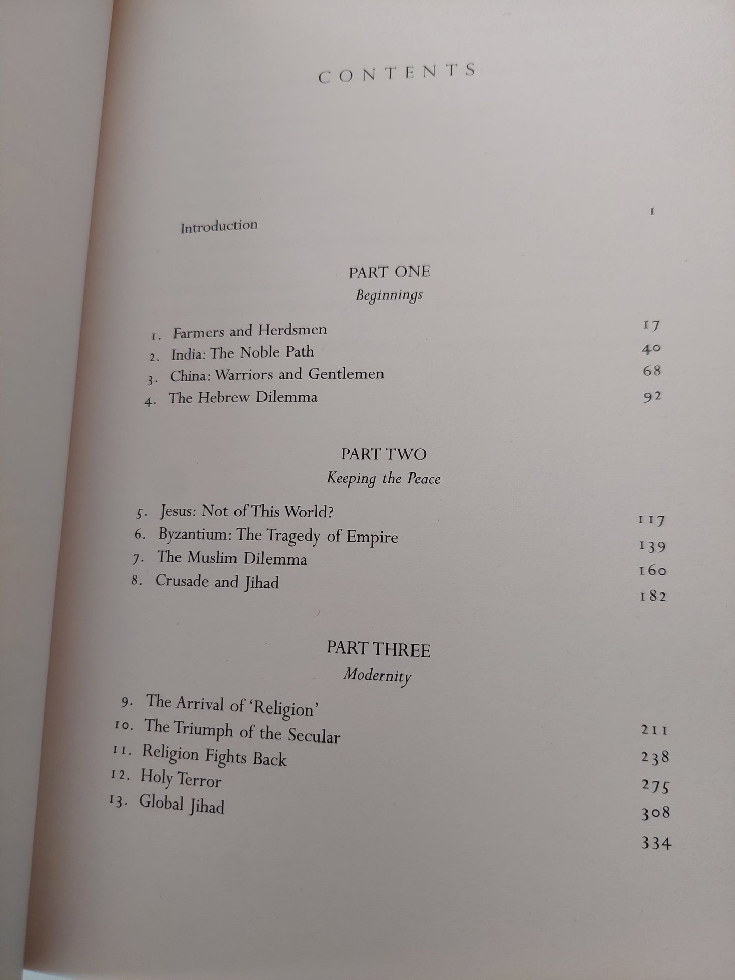 Fields of blood .. religion and the history of violence / Karen Armstrong