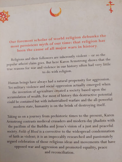 Fields of blood .. religion and the history of violence / Karen Armstrong