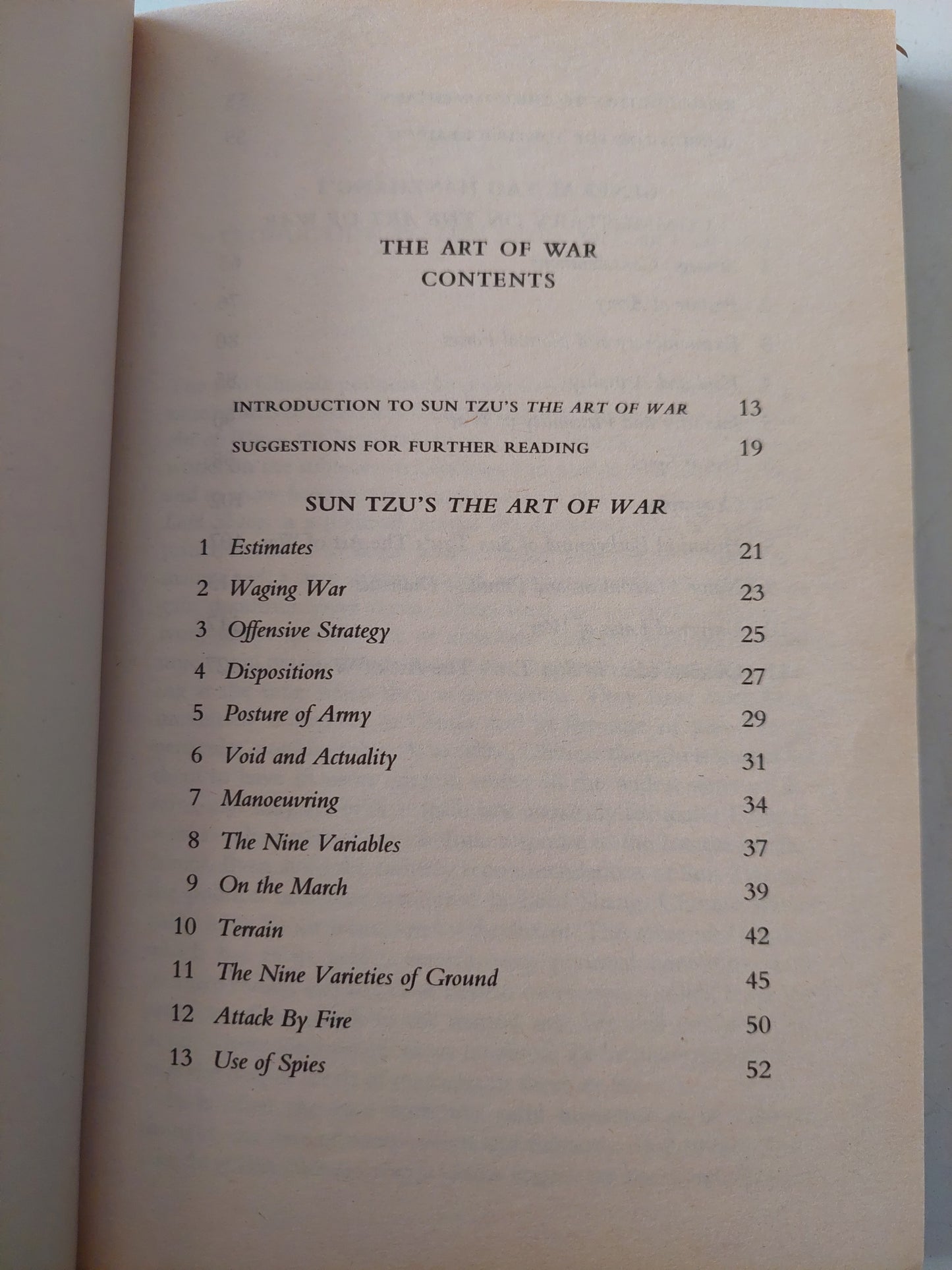 The Art of war / Sun Tzu