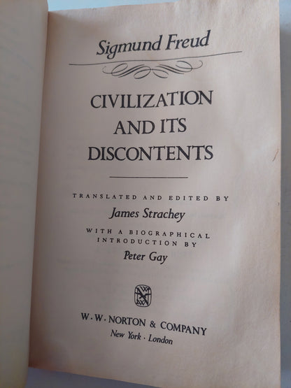 Civilizations and its discontents / Sigmund Freud