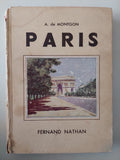 Paris / Fernando Nathan - هارد كفر ملحق بالصور / ١٩٣٧ - متجر كتب مصرمتجر كتب مصر