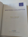 Western Civilization / Jackson J. Spielvagel - هارد كفر قطع كبير/ ملحق بالصور