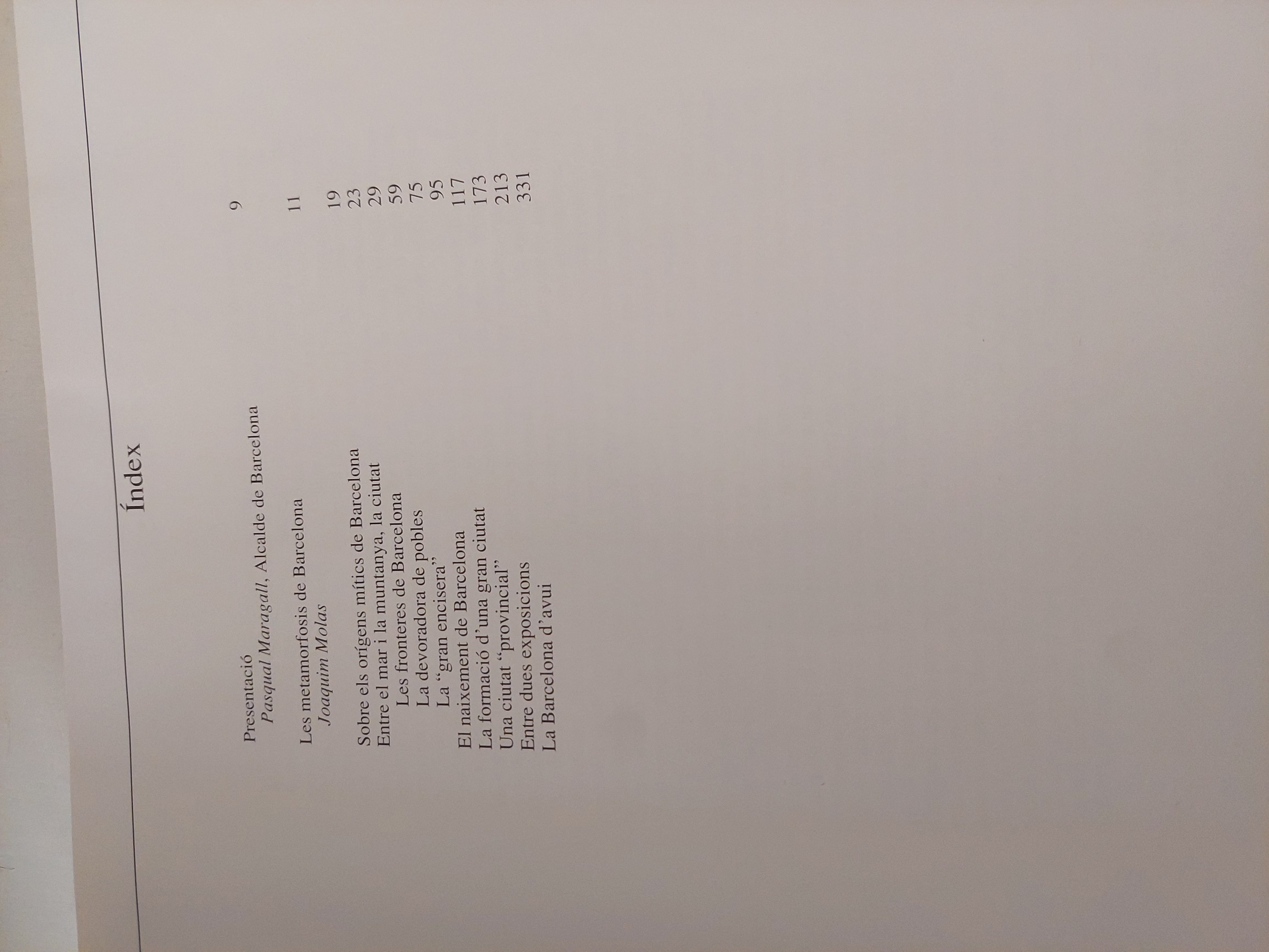 Les metamorfosis de Barcelona / Joaquim Molas - قطع كبير ملحق بالصور/ هارد كفر - متجر كتب مصرمتجر كتب مصر