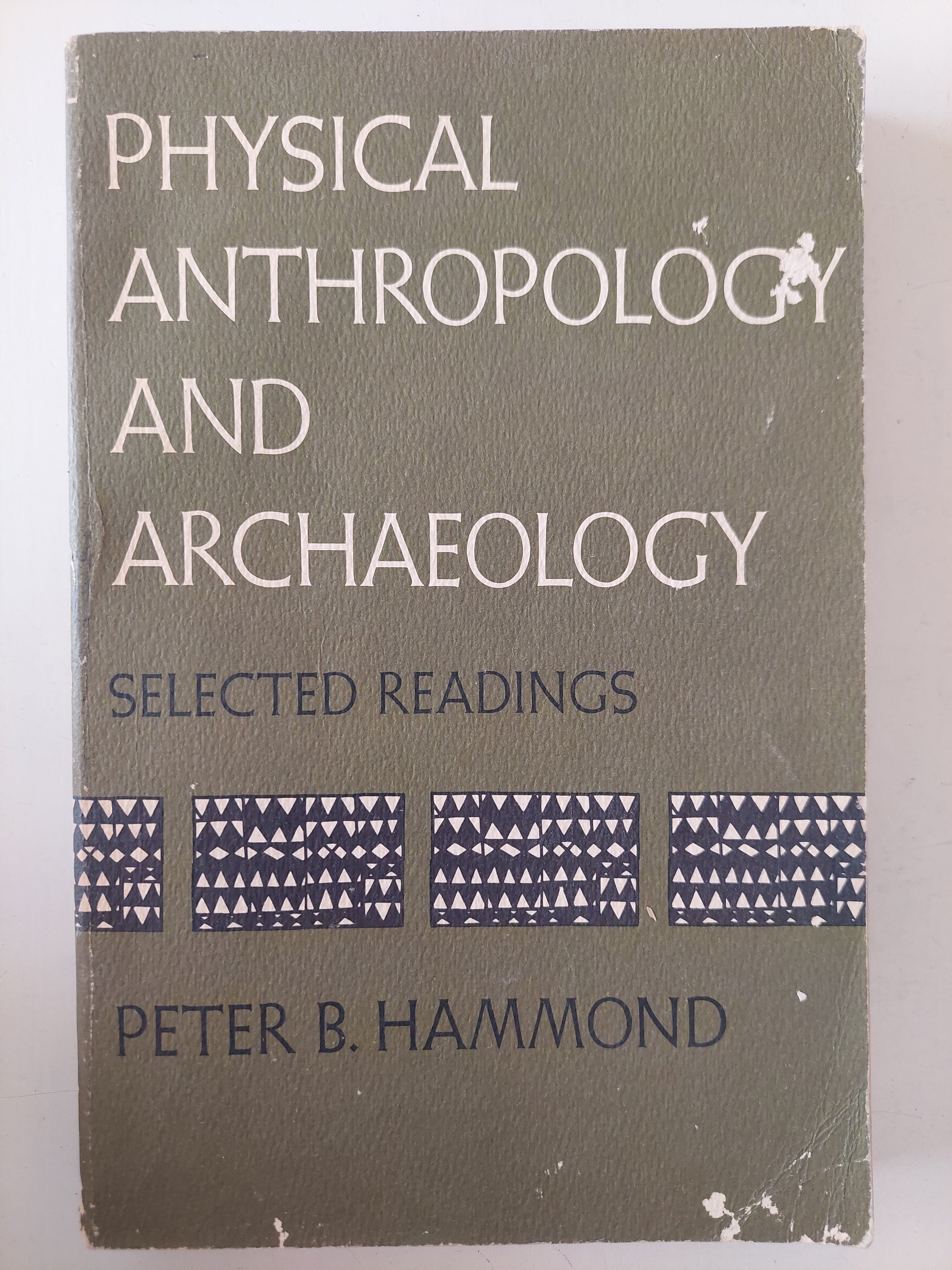 Physical anthropology and archaeology / Peter B. Hammond