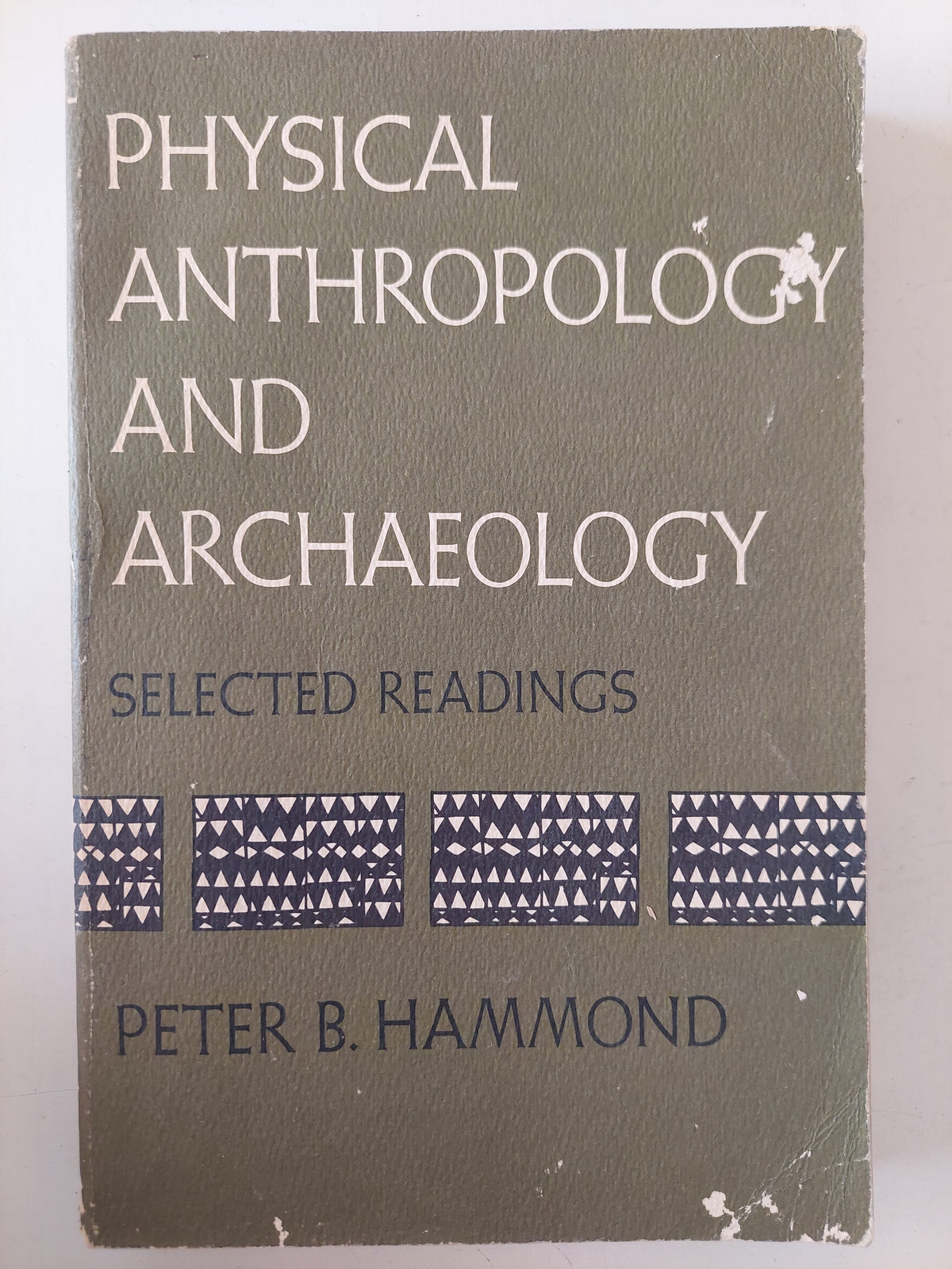 Physical anthropology and archaeology / Peter B. Hammond