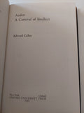 Auden .. a carnival of intellect / Edward Callan - هارد كفر