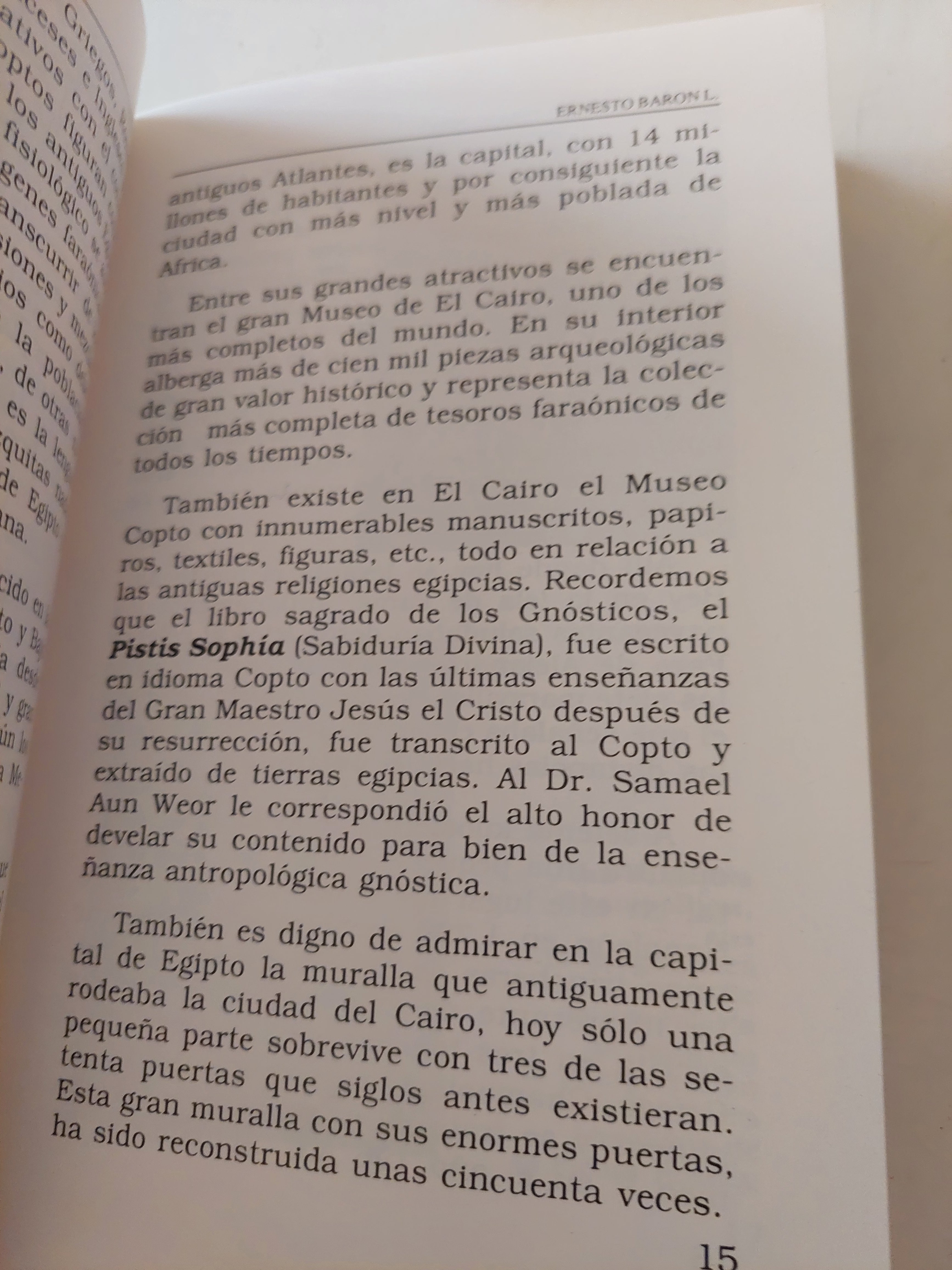 La Enigmatica Cultura Egipcia / Ernesto Baron L. - هارد كفر ملحق بالصور