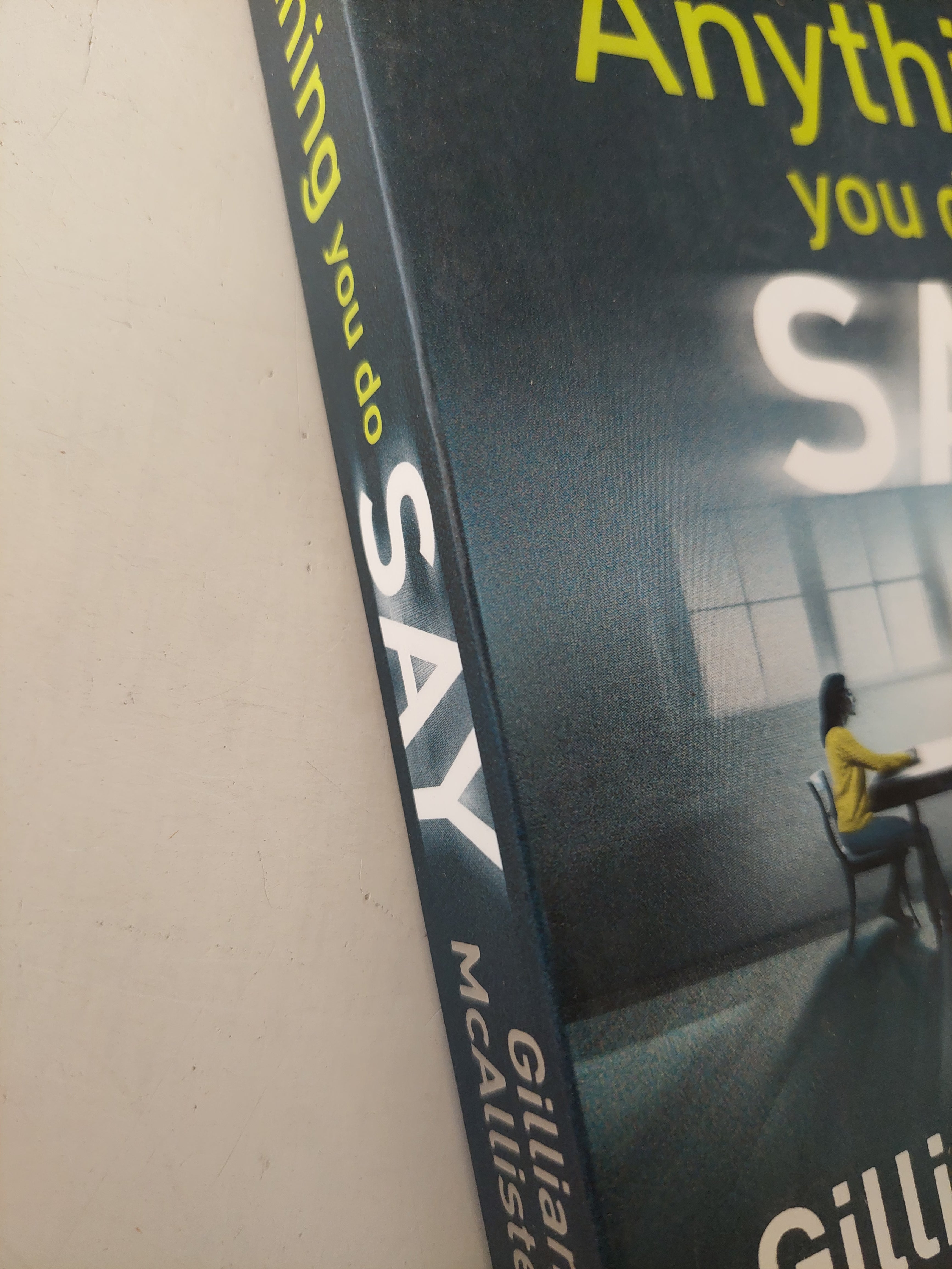 Anything you do say / Gillian McAllister