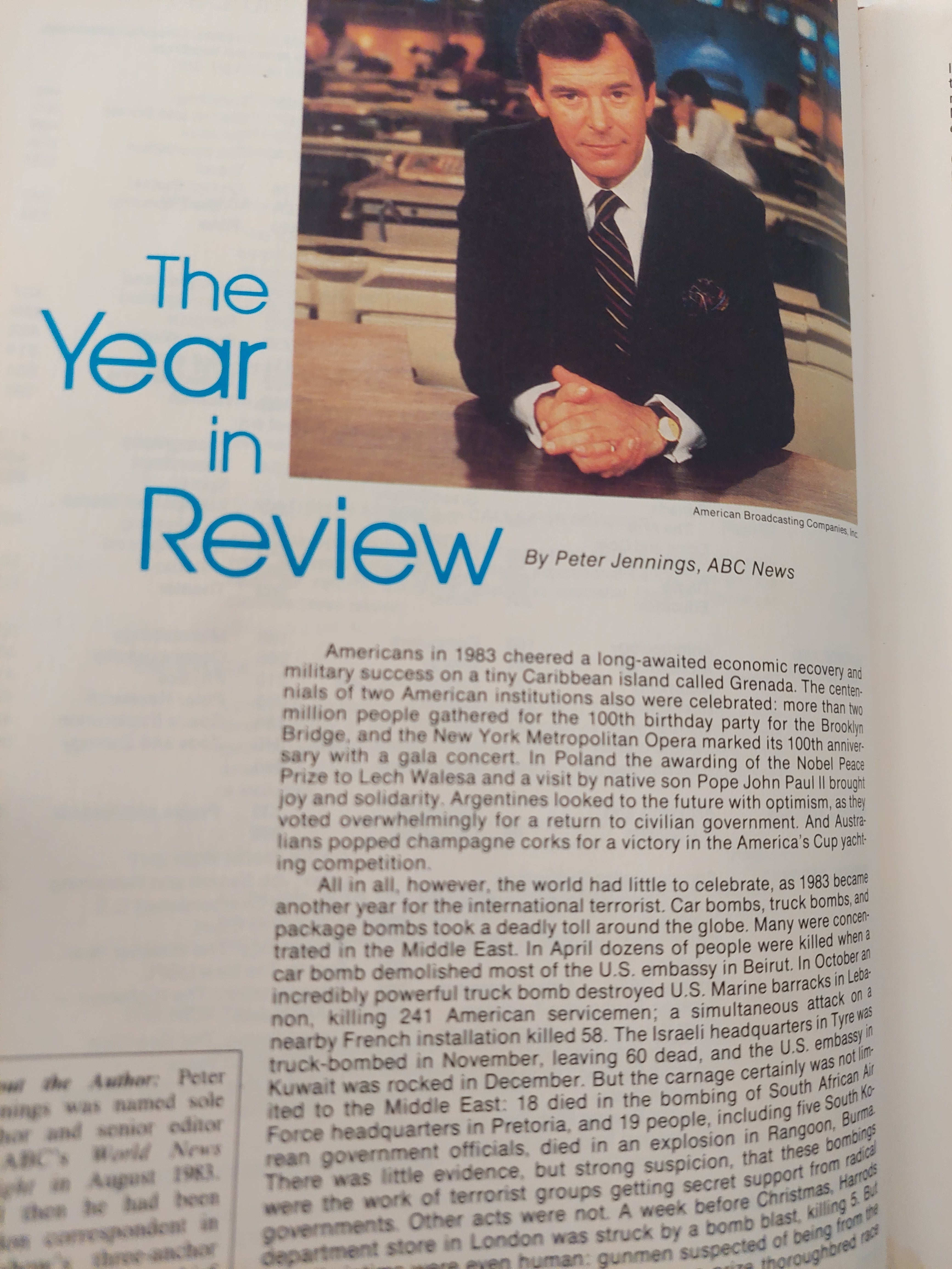 The year in review 