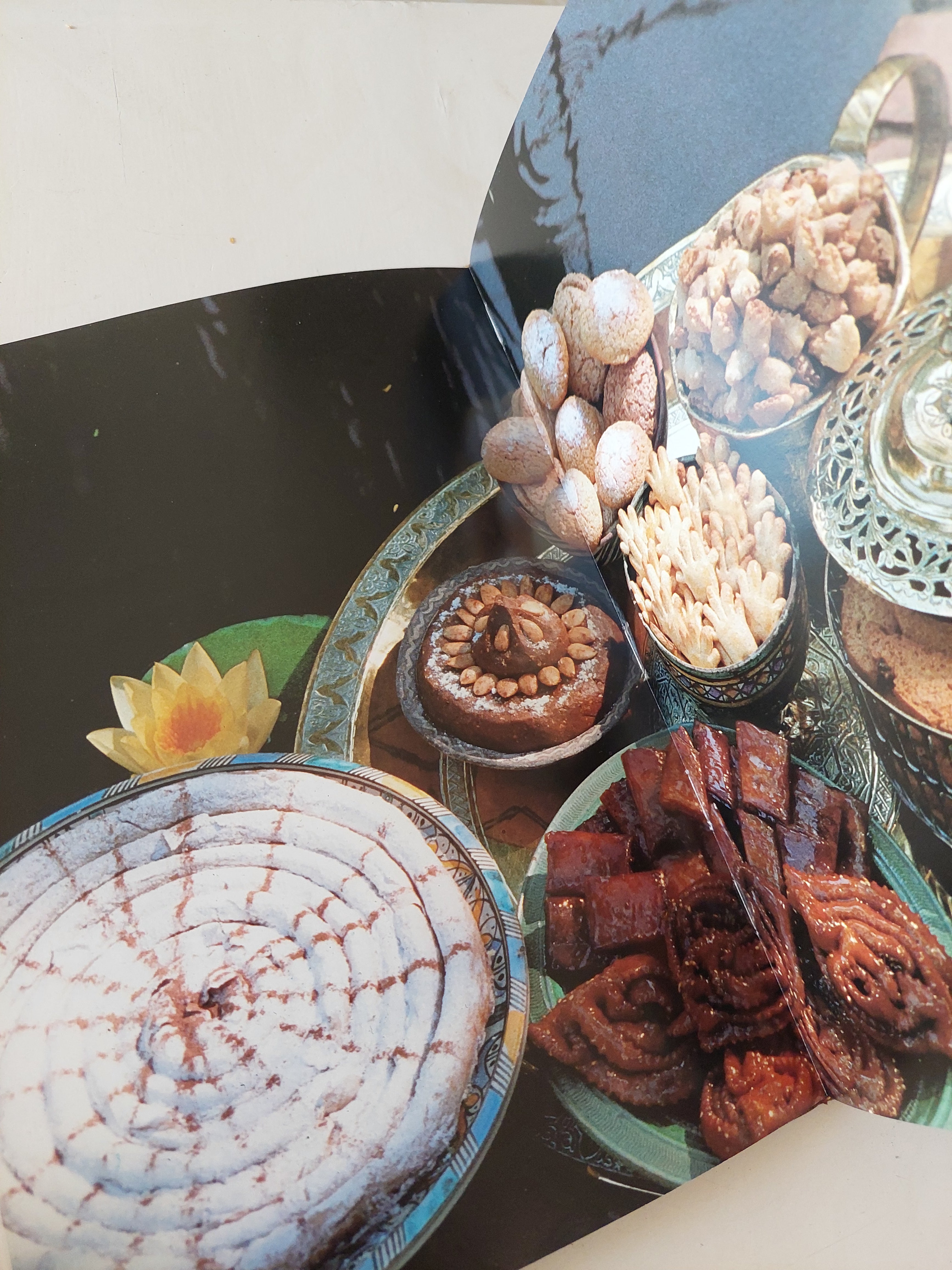 الطبخ المغربى المعاصر / فطومة سكيران - قطع كبير ملحق بالصور/ هارد كفر ( ورق كوشيه ) - متجر كتب مصرمتجر كتب مصر