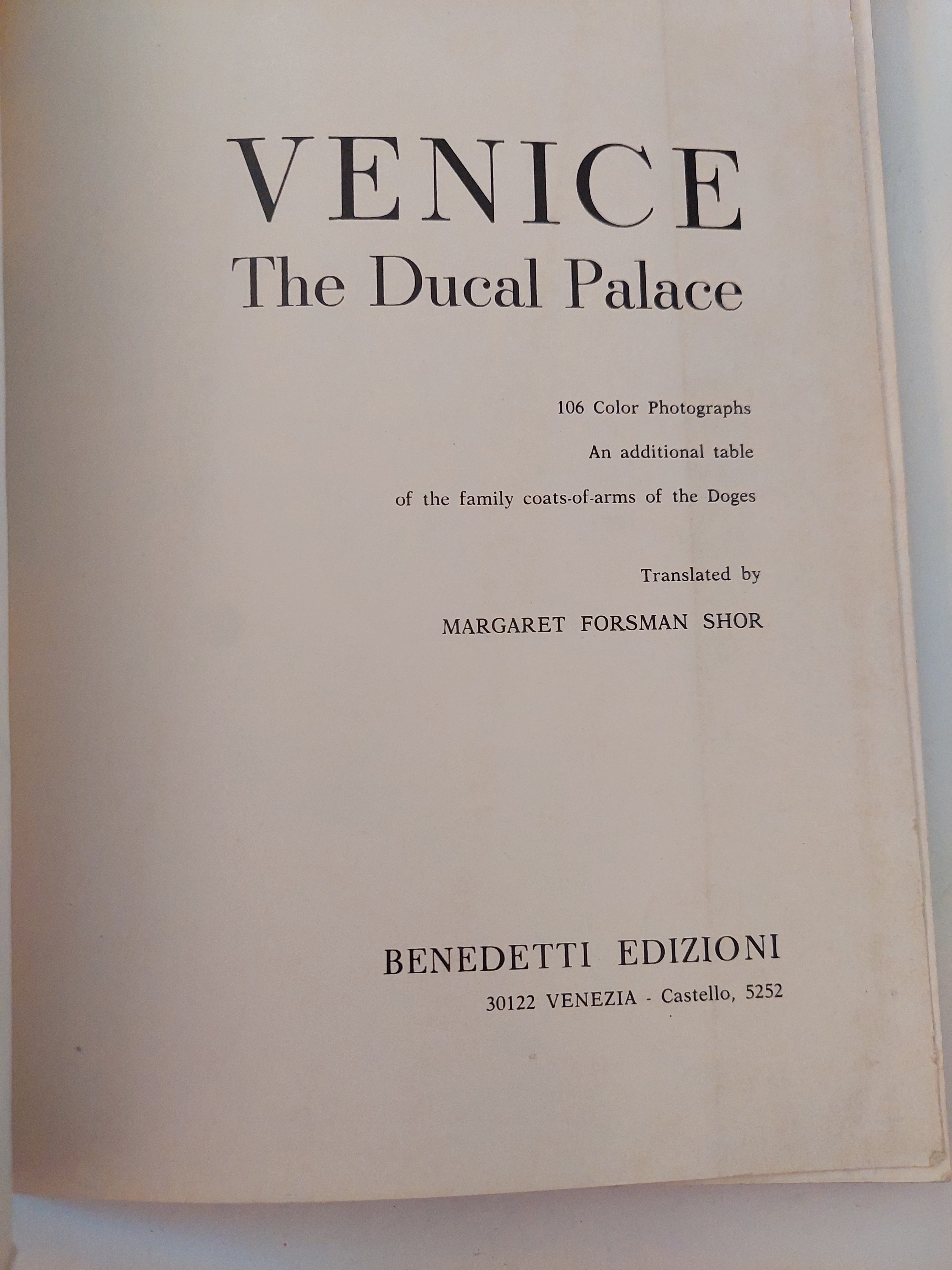 Venice Doge's palace - قطع كبير ملحق بالصور - متجر كتب مصرمتجر كتب مصر