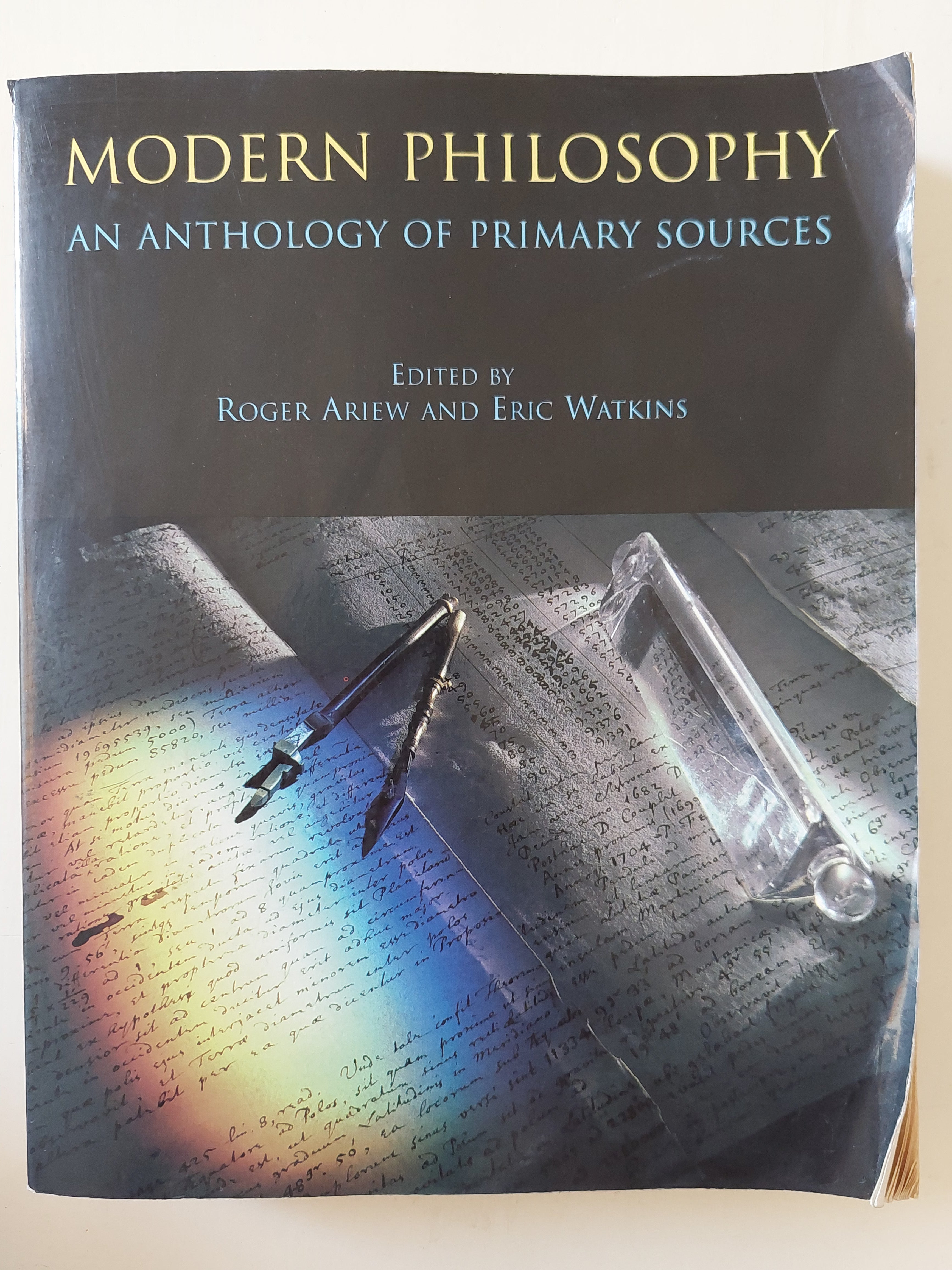 Modern Philosophy .. an anthology of primary sources / Roger Arlew & Frie Watkins - قطع كبير - متجر كتب مصرمتجر كتب مصر