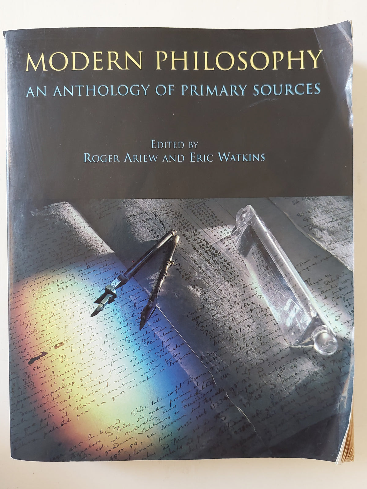 Modern Philosophy .. an anthology of primary sources / Roger Arlew & Frie Watkins - قطع كبير - متجر كتب مصرمتجر كتب مصر