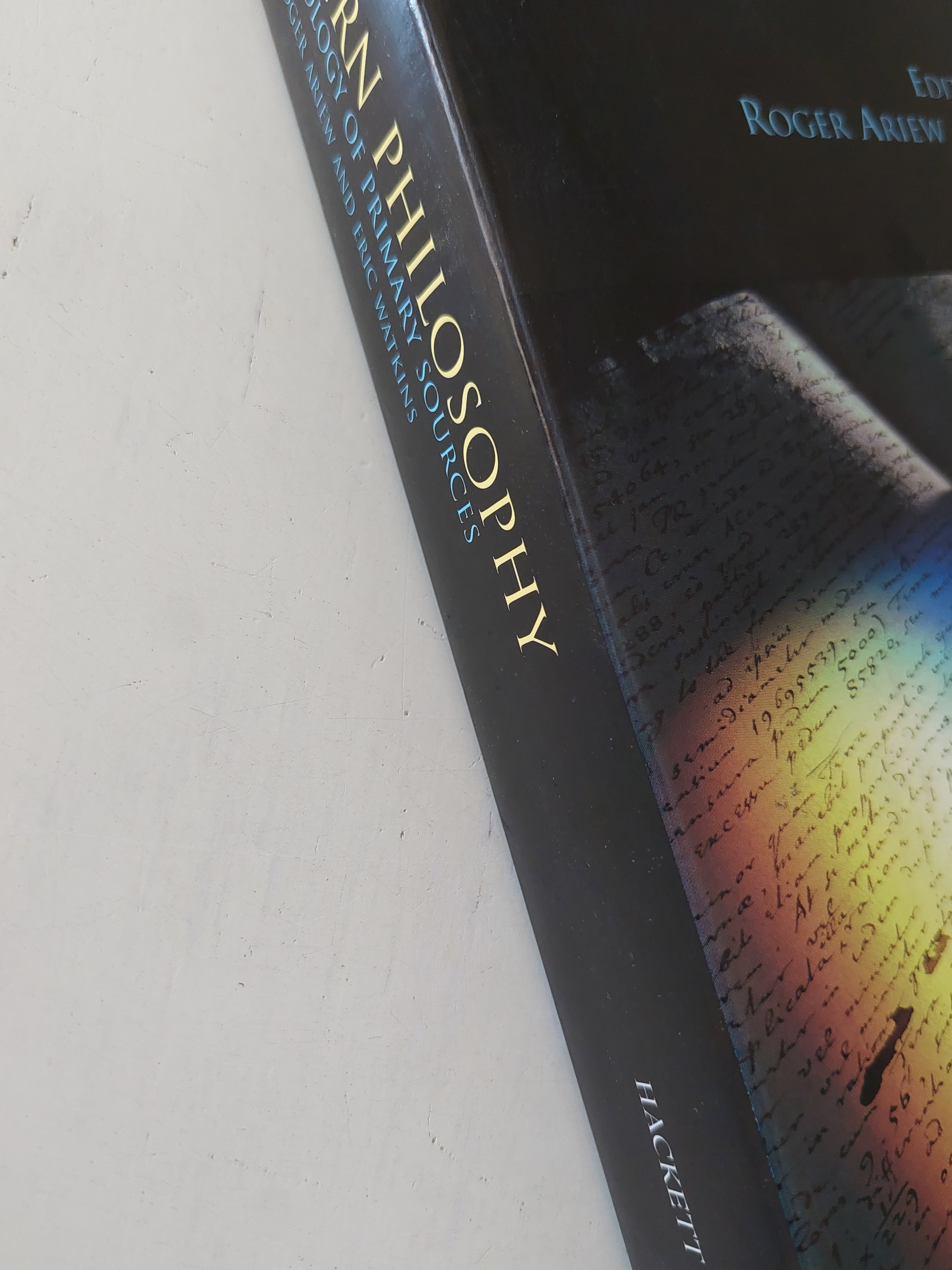 Modern Philosophy .. an anthology of primary sources / Roger Arlew & Frie Watkins - قطع كبير - متجر كتب مصرمتجر كتب مصر