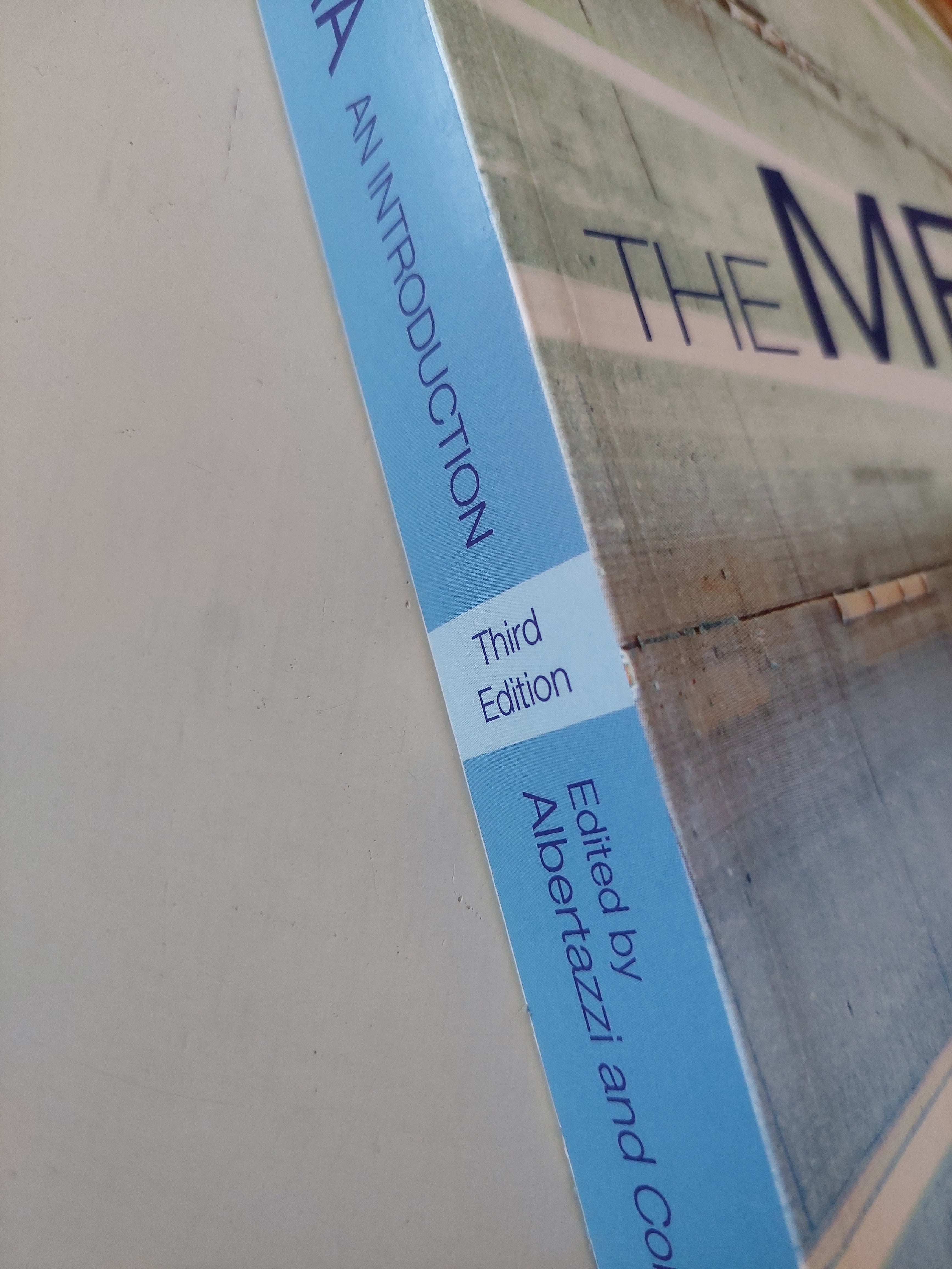 The Media: An Introduction (Third Edition) Edited by: Daniele Albertazzi & Paul Cobley - قطع كبير - متجر كتب مصرمتجر كتب مصر