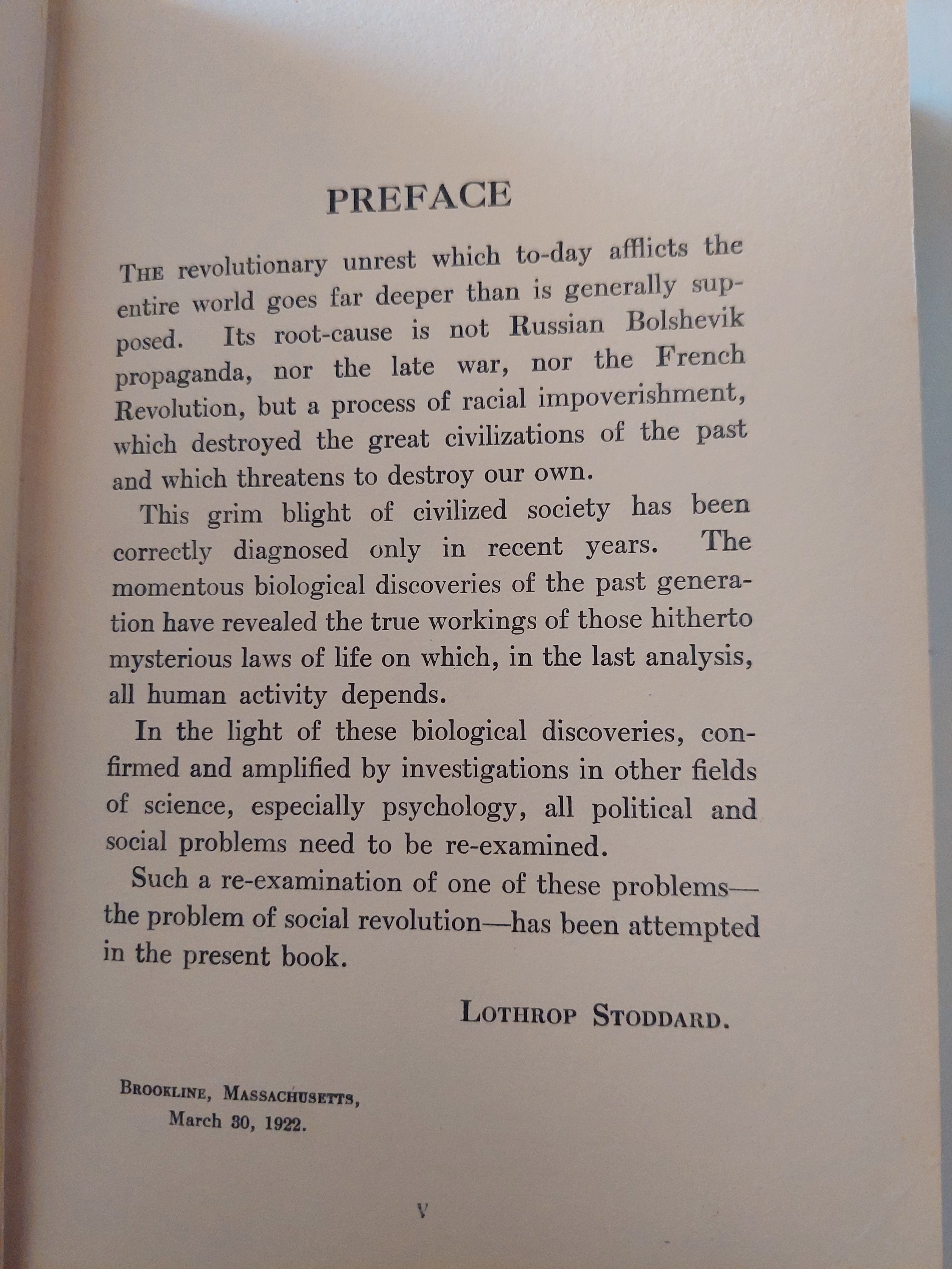 the Revolt against civilization / Lothrop Stoddard - هارد كفر - متجر كتب مصرمتجر كتب مصر