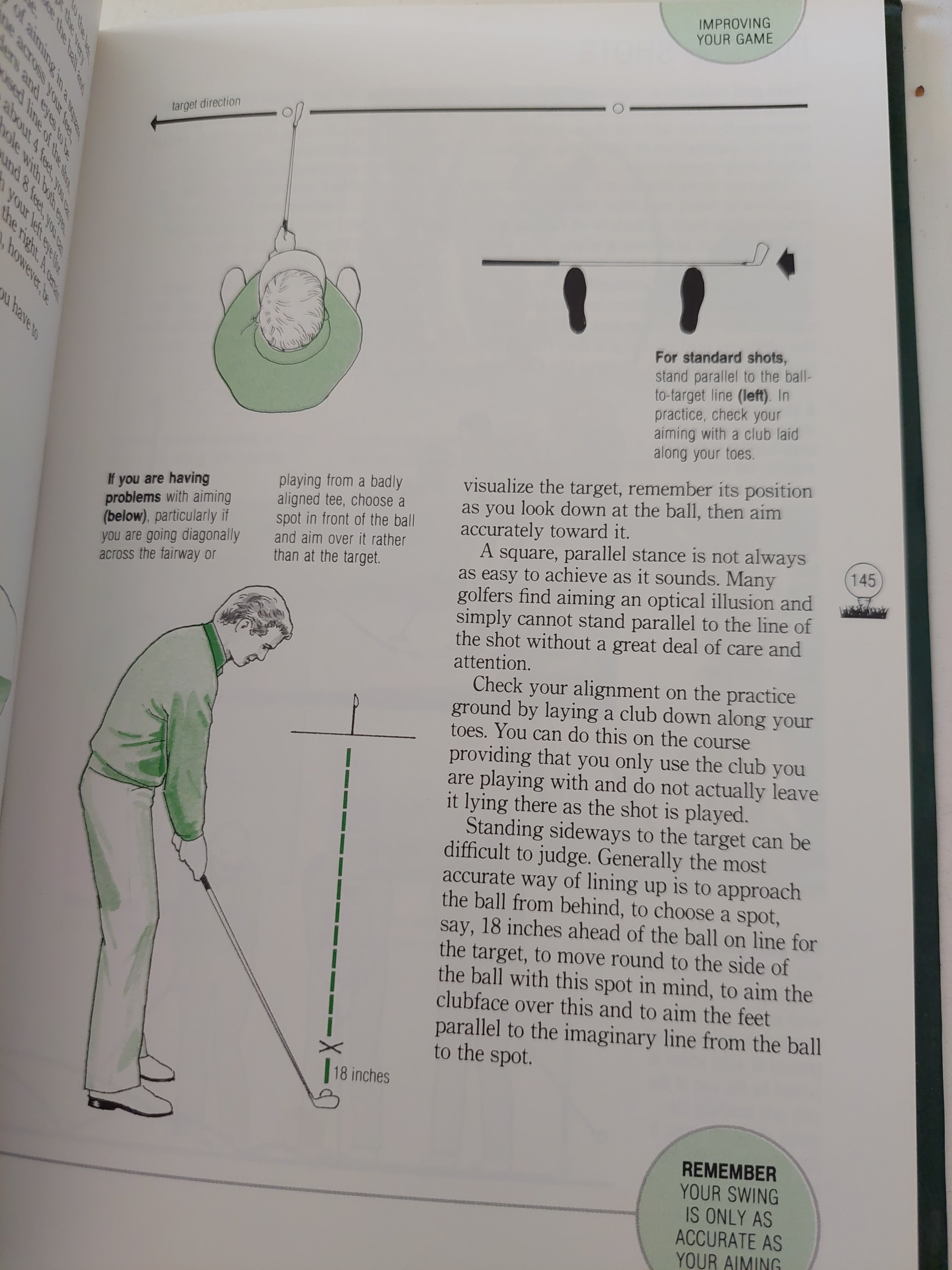 The golf handbook / Peter Aliss - هارد كفر ملحق بالصور - متجر كتب مصرمتجر كتب مصر